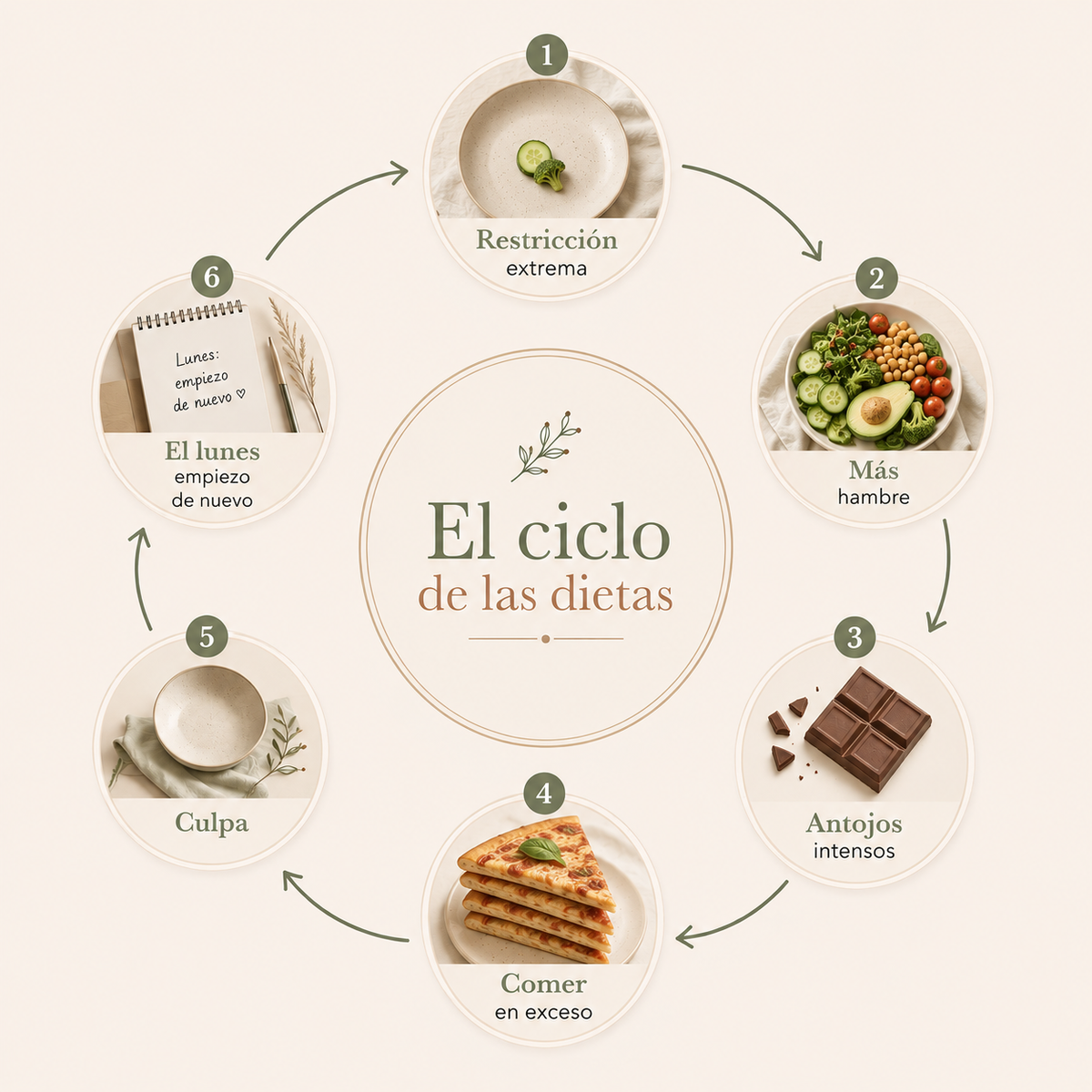 El ciclo de las dietas
