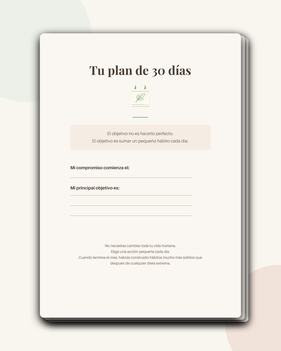 Plan de 30 días