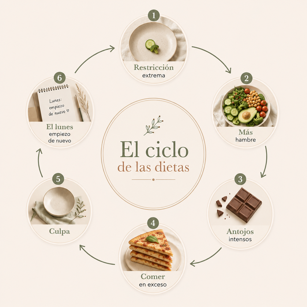 El ciclo de las dietas